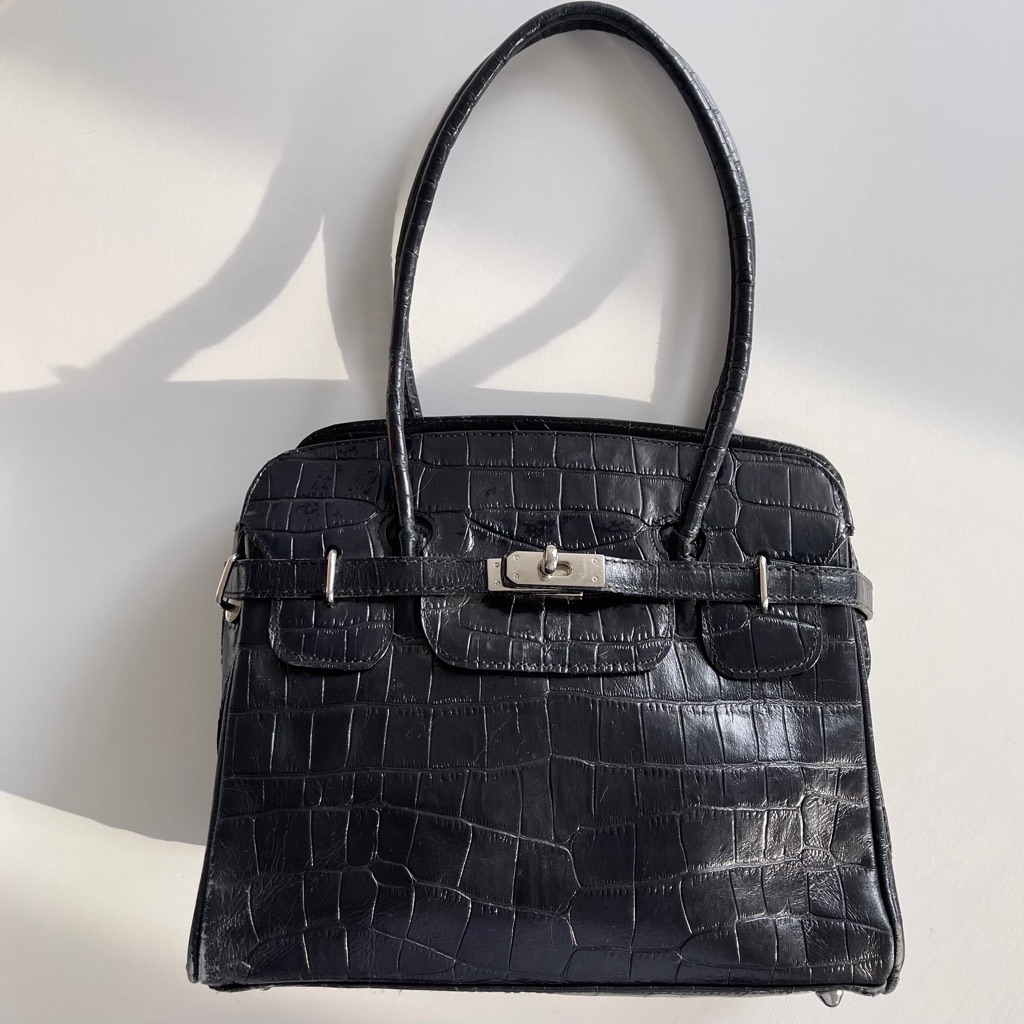 Vintage Italian Leather Handbag